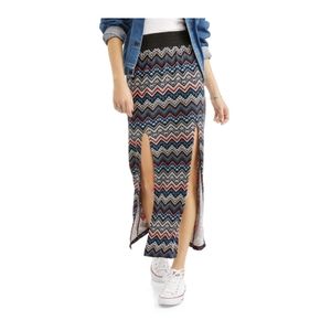 Elastic Skirt, tribal colors